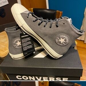 NWT Suede Converse hightops